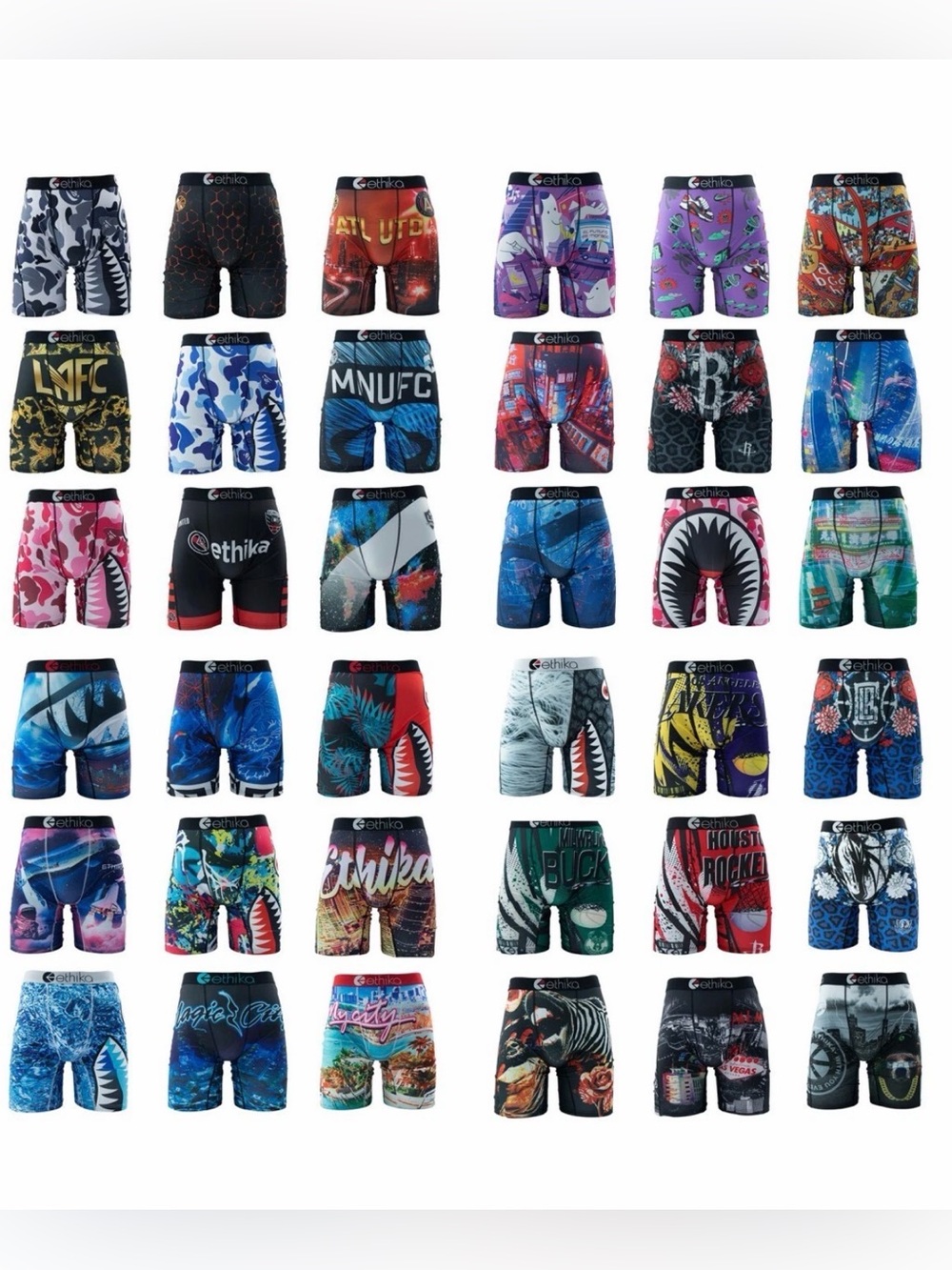 Set of Three Ethika The Staple Boxer Briefs - Designs Vary - Reg. Price $75 NWT